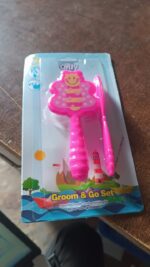 Baby comb and brush hair set (1 Pc / Mix Color), Hair accessories - Full Detail by Nari Haat, Indian ethnic wear, wom...