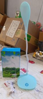 LED Study Lamp with Touch Switch – Dimmable Desk Light for Students - Fabric Detail by Nari Haat, Indian ethnic wea...