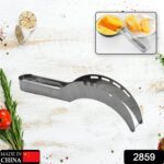 Stainless Steel Watermelon Cantaloupe Slicer Knife, Corer Fruit, Vegetable Tools - With Dupatta by Nari Haat, Indian ...