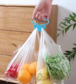 Plastic Bag Handle Holder Portable Grocery Bag Carrier Multifunctional (2 Pc) - Neckline Detail by Nari Haat, Indian ...