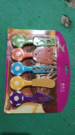 Football Soccer Cheese Knife Set (5 Pcs Set) - Full Detail by Nari Haat, Indian ethnic wear, women clothing, designer...