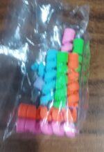 Spiral Charger Cable Protector for All Universal Cable (Pack of 10) - Full Detail by Nari Haat, Indian ethnic wear, w...