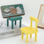 Mini Chair Mobile Phone Holder for Desk