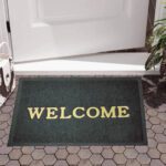 Welcome Door Mat for Home / Work Entrance Outdoor - Front View by Nari Haat, Indian ethnic wear, women clothing, desi...