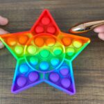 Star Fidget Toy fidget tool Used for playing purposes and all, especially for kids - Front View by Nari Haat, Indian ...