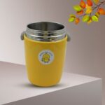 HEAVY LEAK-PROOF STAINLESS STEEL LUNCH BOX/ TIFFIN BOX, 2 COMPARTMENT - Sleeve Design by Nari Haat, Indian ethnic wea...