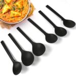Multipurpose Silicone Spoon, Silicone Basting Spoon Non-Stick Kitchen Utensils Household Gadgets Heat-Resistant Non S...