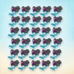 Small push back duck toy, Ejectable spring tail duck, Small DIY duck Toy (30 Pcs Set) - Front View by Nari Haat, Indi...