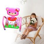Cartoon Baby Chair Strong Steel Cushion & Comfortable Baby Chair High Quality Chair (1 Pc) - Closeup Embroidery by Na...