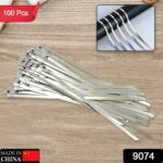 Stainless Steel Cable TIE Used for Solar, Industrial and Home Improvement Multipurpose HIGH Strength, Self-Locking Zi...