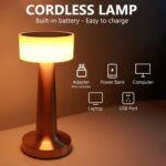 LED Lamp with Touch Control | Decorative Desk Lamp (1 Pc) - Back View by Nari Haat, Indian ethnic wear, women clothin...