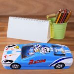 2 In1 Car Shape Metal Compass Box With Small Compass Box Inside - Back View by Nari Haat, Indian ethnic wear, women c...