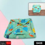 Foldable Storage Bag for Clothes, Blankets & Quilts – Closet Organizer Box - With Dupatta by Nari Haat, Indian ethn...