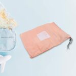 Travel Storage Bag Set – Waterproof Nylon Drawstring Organizers Clothes & (4 Pc) - Closeup Embroidery by Nari Haat,...