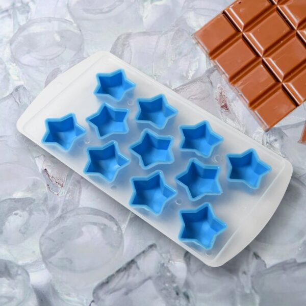 Silicone Mold Ice Cube Tray Creative Sweet Multi Type Ice Tray , Ice Cube Trays Multi Fruit Shape Ice Tray (1 Pc) - F...