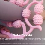 Muscle Massage Roller, 10 Wheels Relieve Soreness Leg Muscle Roller Fitness Roller Muscle Relaxer Massage Roller Ring...