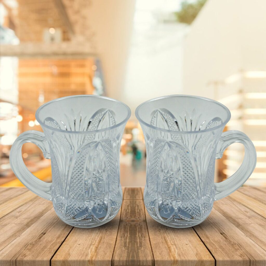 2-Piece LED Light-Up Party Cups with Handle