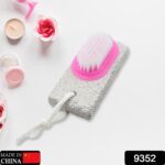 Hand and Foot Brush with pumice stone to Remove Dead Skin & Callus Stone Foot Scrubber Pedicure Brush For Dead Skin -...