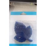 Mini PVC Anti-Slip Bat Mat Baby Non Slip Safety Shower Mats Leaf Shaped 4 Pc Set - Sleeve Design by Nari Haat, Indian...