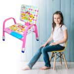 Cartoon Baby Chair Strong Steel Cushion & Comfortable Baby Chair High Quality Chair (1 Pc) - Front View by Nari Haat,...