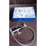 Bluetooth Headphone Neckband, Magnetic Earbuds (1 Pc) - Fabric Detail by Nari Haat, Indian ethnic wear, women clothin...