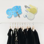 Strong Self-Adhesive Hooks (2 Pc): Heavy Duty, Waterproof, Multipurpose - Closeup Embroidery by Nari Haat, Indian eth...