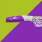 Stainless Steel Chef Knife 9 Inch – Anti-Rust Sharp Kitchen Knife - Fabric Detail by Nari Haat, Indian ethnic wear,...