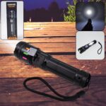 Led Torch High Lumens Fast Charging Flashlight / Torch with Far & Near Zoom (1 Pc) - Front View by Nari Haat, Indian ...
