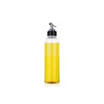 1ltr Plastic Oil Dispenser With Lid - Clear, Drip Free Spout, Controlled Use. - Full Detail by Nari Haat, Indian ethn...