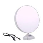 Plastic 2 in 1 Mirror Come Photo Frame with Led Light - Closeup Embroidery by Nari Haat, Indian ethnic wear, women cl...