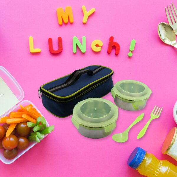 AIRTIGHT & LEAK PROOF STAINLESS STEEL CONTAINER MULTI COMPARTMENT LUNCH BOX CARRY TO ALL TYPE LUNCH IN LUNCH BOX & PR...