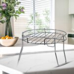 Pot Stand for Home Garden Balcony Living Room Decor - Back View by Nari Haat, Indian ethnic wear, women clothing, des...