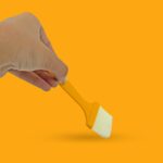 Silicone Basting Brush for Cooking Pastry BBQ & Baking (1 Pc) - Neckline Detail by Nari Haat, Indian ethnic wear, wom...