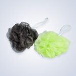 Bathing Accessories Foot Scrubber & Loofah Sponge for Men and Women (Pack of 2) - Back View by Nari Haat, Indian ethn...