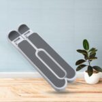 ADJUSTABLE TABLET STAND HOLDER WITH BUILT-IN FOLDABLE LEGS AND HIGH QUALITY FIBRE - Sleeve Design by Nari Haat, India...