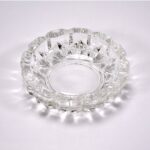 paricutin Glass Crystal Quality Cigar Cigarette Ashtray - Back View by Nari Haat, Indian ethnic wear, women clothing,...