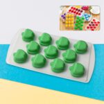 Silicone Mold Ice Cube Tray Creative Sweet Multi Type Ice Tray , Ice Cube Trays Multi Fruit Shape Ice Tray (1 Pc) - F...