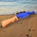 22-Inch Big Toy Gun for Kids – Battle Play Shooting Gun - Neckline Detail by Nari Haat, Indian ethnic wear, women c...