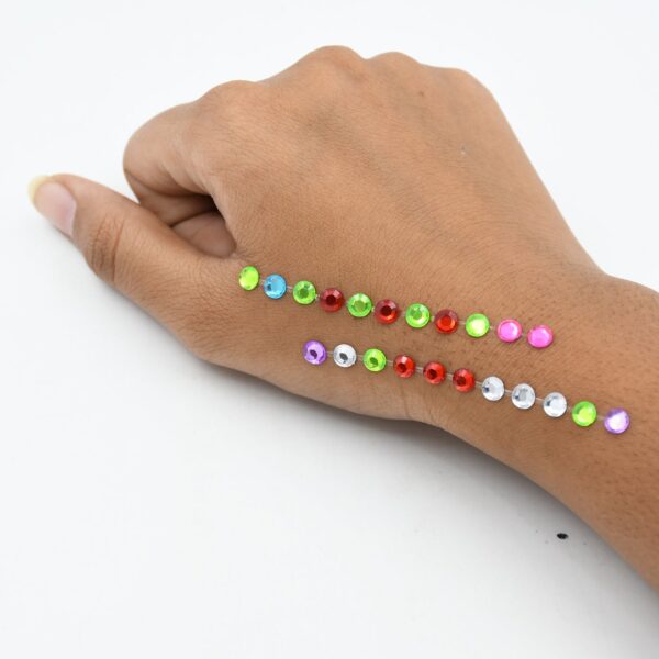 Self Adhesive Multi Size Shaped Shining Stones Crystals Stickers For Art & Craft, Mobile Phone Decoration, Jewelery M...