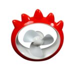 Mini Desktop Fan – USB Rechargeable Cooling Fan for Home, Office & Car - Back View by Nari Haat, Indian ethnic wear...