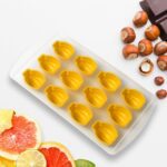Silicone Fruit-Shaped Ice Cube Tray - Creative Multi-Design Freezer Mold (1 Pc) - Closeup Embroidery by Nari Haat, In...