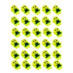 Small Green minion, cute minion small sized, minion toy for kids (30 Pcs Set) - Closeup Embroidery by Nari Haat, Indi...