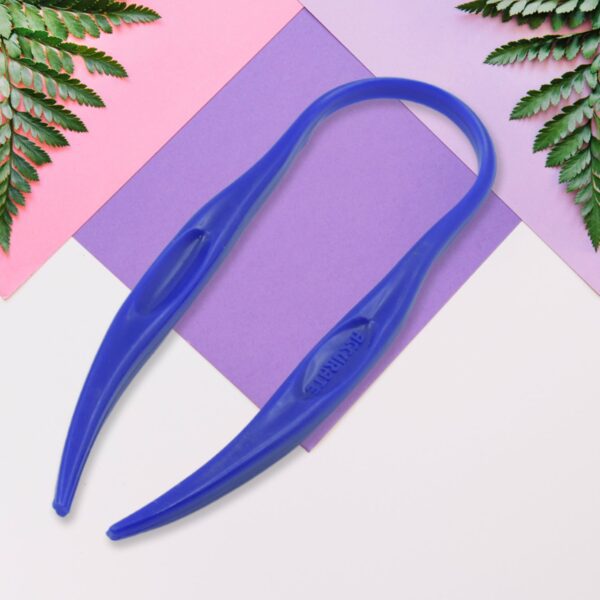 Plastic Tongue Cleaner with Handle