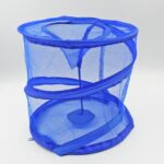 Mesh Up Laundry Hamper Foldable Portable Dirty Clothes Basket for Bedroom Kids Room - Neckline Detail by Nari Haat, I...