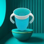 360d Magic Cup, Baby and Sippy Cup(1 Pc 207ML) - Closeup Embroidery by Nari Haat, Indian ethnic wear, women clothing,...