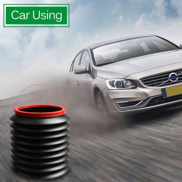 Multiuse foldable storage bucket and dustbin