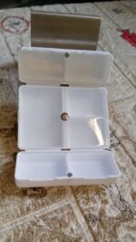 Magnetic Pill Organizer, Medicine Box (1 Pc) - Full Detail by Nari Haat, Indian ethnic wear, women clothing, designer...