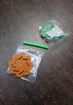 Small Magic air spinner, Plastic Promotional Spinning Toys (1 Pc) - Fabric Detail by Nari Haat, Indian ethnic wear, w...