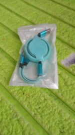 3 in 1 Retractable Charger Charging Cable (1 Pc / Mix Color) - Full Detail by Nari Haat, Indian ethnic wear, women cl...