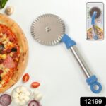 Multi Purpose Use Curly Pizza Cutter / Pastry Cutter / Sandwiches Cutter (1 Pc) - With Dupatta by Nari Haat, Indian e...